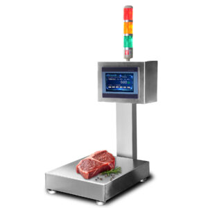 BizAutom 12"x12" Steel Static Checkweigher with Stack Light / Buzzer